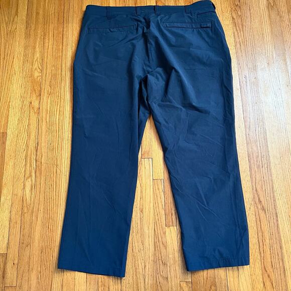 Duluth Pants Mens 42 X30 Overachino Performance Stretch Blue - Picture 2 of 9